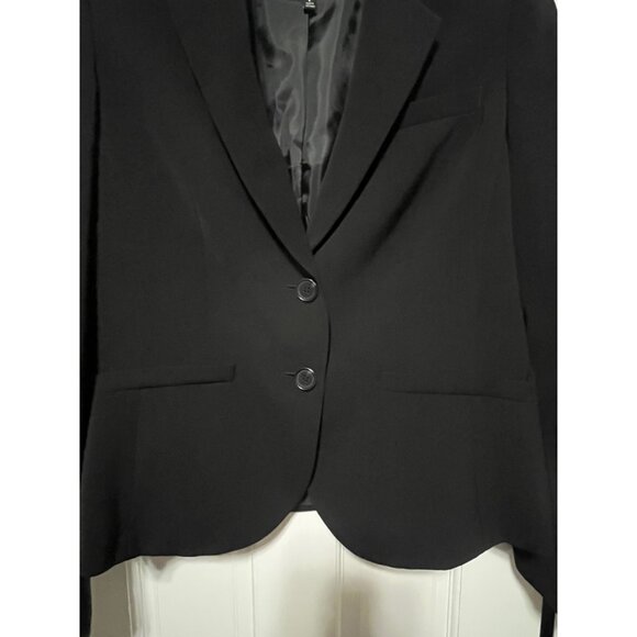 Jones New York, Black Two-Button Blazer, Size 6 - Picture 5 of 6